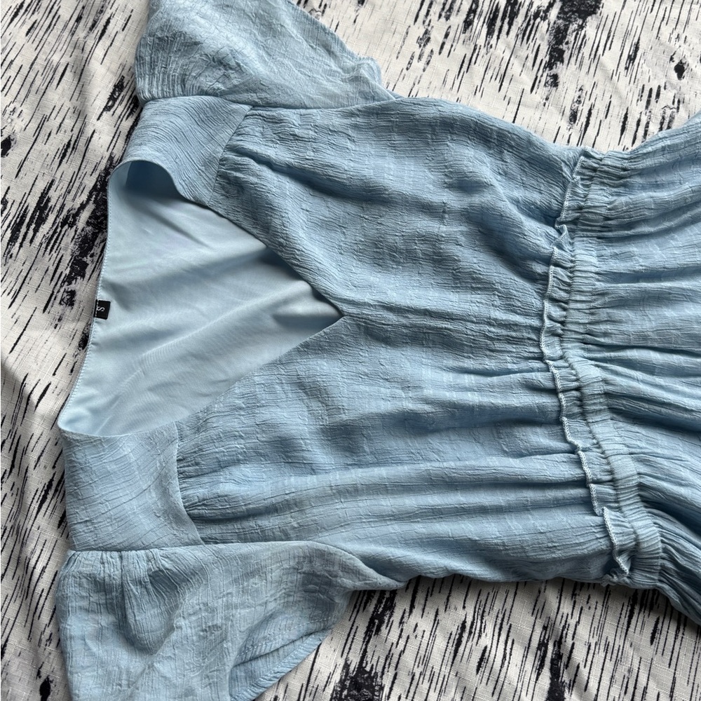 ❌SOLD❌Sky Blue Maxi Dress Size Small - Picture 6 of 7